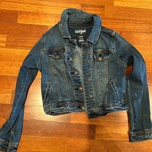 Girls jean jacket - excellent condition